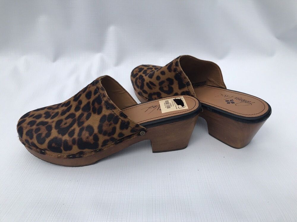 Patricia Nash Women's Laura Mules Hair Calf  Color Leopard Size 10 - Picture 5 of 9